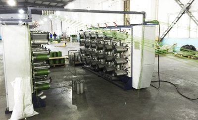 塑料草絲單絲機組