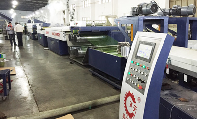 塑料草絲單絲機組